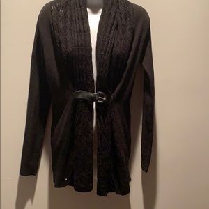 Venus long sleeve belted sweater